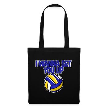 I want to Set You Up 4 - Tote Bag - black - Front