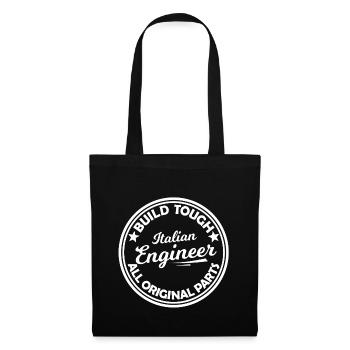 Ingénieur d’Italie - Sac en tissu - noir - Devant