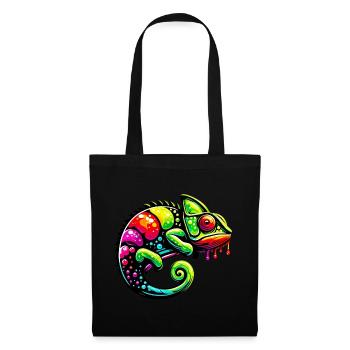 Chameleon - Tote Bag - black - Front