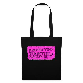 birthday present birthday police community - Tote Bag - black - Front
