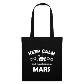Home to the planet Mars - Tote Bag - black - Front