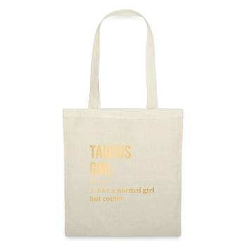 Taureau - Sac en tissu - nature - Devant
