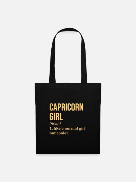 Capricorn Capricorn Capricorn - Tote Bag - black