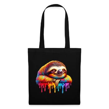 Paresse - Sac en tissu - noir - Devant
