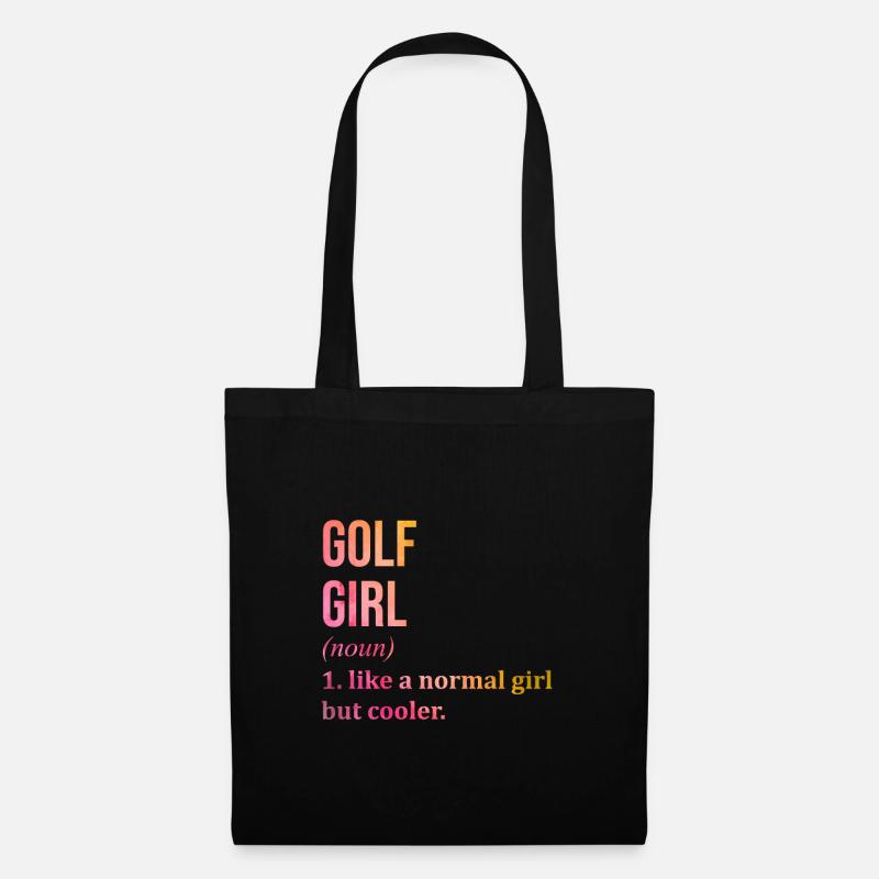 Golf - Stoffbeutel - Schwarz