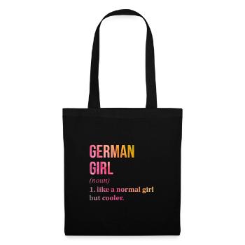 Deutschland Deutschland Deutschland - Stoffbeutel - Schwarz - Vorne