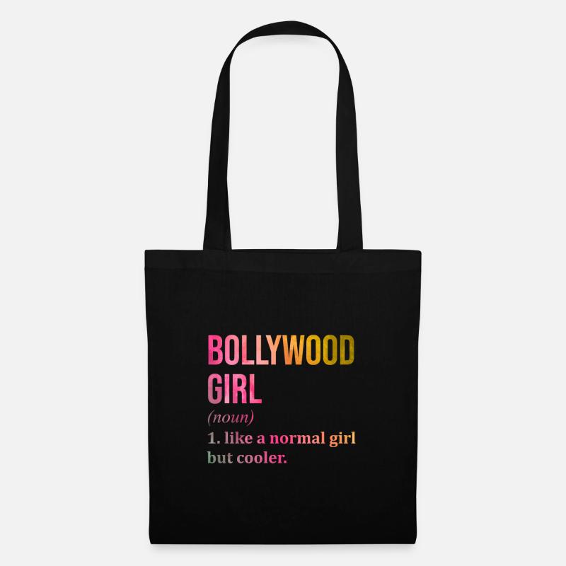 Bollywood - Stoffbeutel - Schwarz