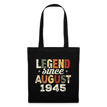Août 1945 Anniversaire Août 1945 - Août 1945 - Sac en tissu - noir - Devant