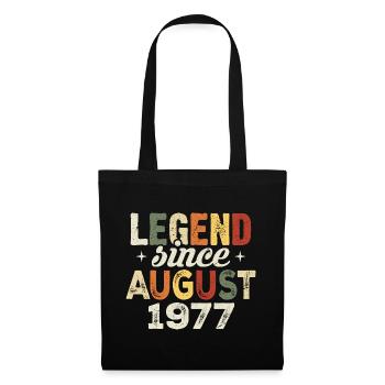 August 1977 Anniversary August 1977 - August 1977 - Tote Bag - black - Front