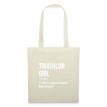 Triathlon - Stoffbeutel - Natur - Vorne