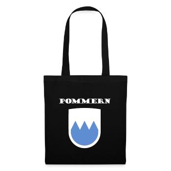 Chez soi en Poméranie - Sac en tissu - noir - Devant