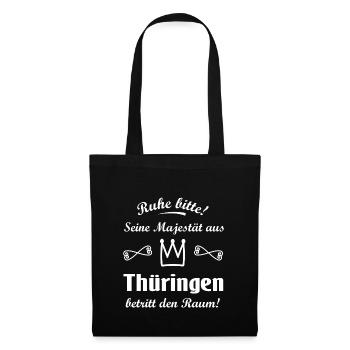 Les dirigeants de Thuringe - Sac en tissu - noir - Devant