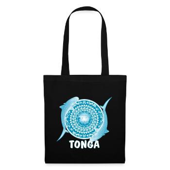 Tonga Tiger Shark - Tote Bag - black - Front