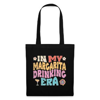 in my margarita drinking era - Stoffbeutel - Schwarz - Vorne
