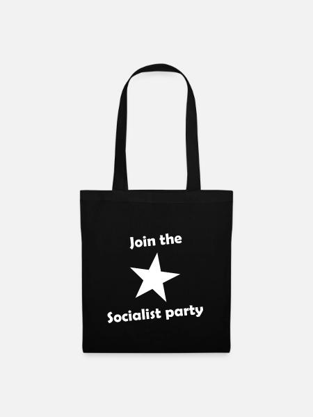 Die Soziale Partei - Stoffbeutel - Schwarz