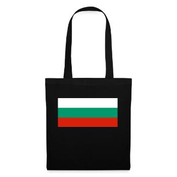 Bulgarie Drapeau bulgare - Sac en tissu - noir - Devant