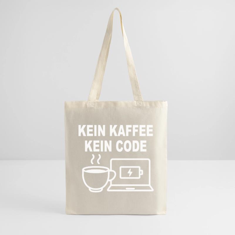 Kein Kaffee Kein Code – Funny Programmer Design Tote Bag