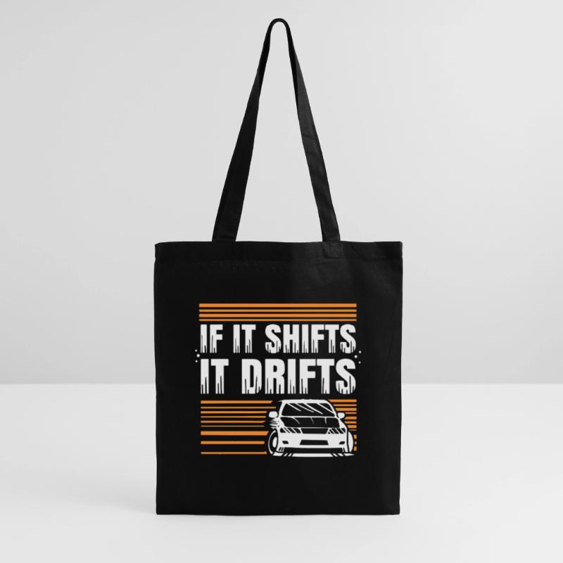 Si ça bouge, ça dérape, devis de dérapage de voiture, devis de conception Sac en tissu
