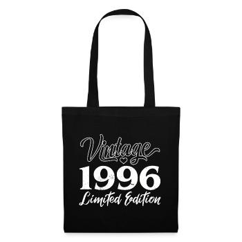 Vintage 1996 Limited Edition Anniversaire Cadeau - Sac en tissu - noir - Devant
