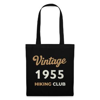 Vintage 1955 – Sailing Club Retro Birth Year - Tote Bag - black - Front