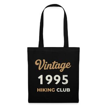 Millésime 1995 – Année de naissance rétro du Yachting Club - Sac en tissu - noir - Devant