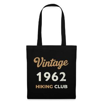Vintage 1962 – Sailing Club Retro Birth Year - Tote Bag - black - Front