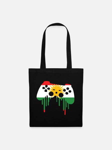 Kurdisch gaming flag - Mulepose - sort