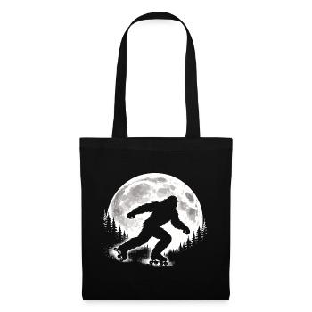 Bigfoot Roller Skater - Tote Bag - black - Front