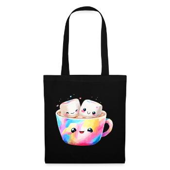Colorful Marshmallow Coffee Mug - Tote Bag - black - Front
