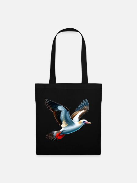 Nazca Tölpel Geschenk - Stoffbeutel - Schwarz