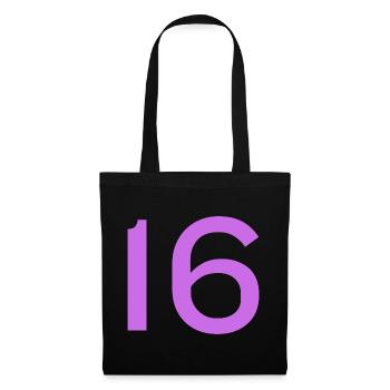 16 - Sac en tissu - noir - Devant