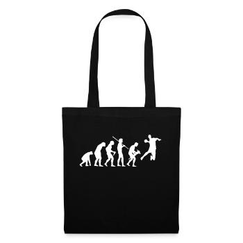 EVOLUTION HANDBALL - Stoffbeutel - Schwarz - Vorne