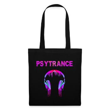 Psytrance Goa Trance - Tote Bag - black - Front