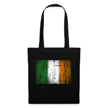 Irlande - Sac en tissu - noir - Devant