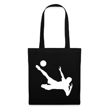 Footballeurs - Sac en tissu - noir - Devant