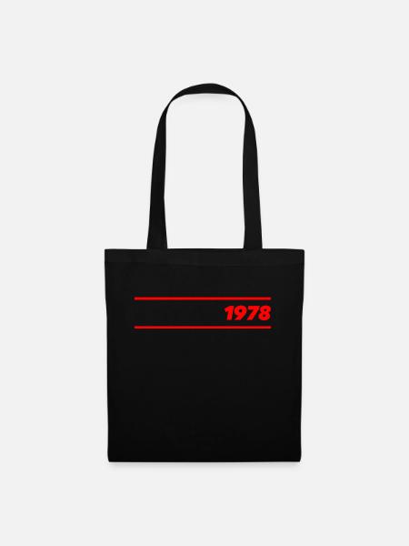 1978 - Stoffbeutel - Schwarz