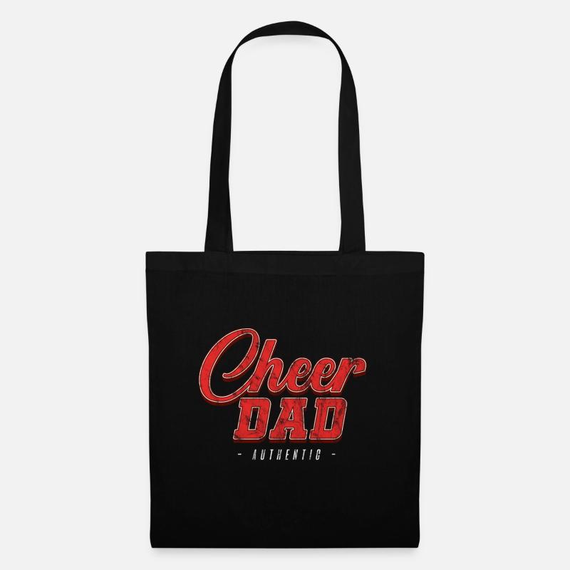 Cheer Dad - Cheerleading - Stoffbeutel - Schwarz