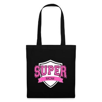 Super Mom Mother's Day Mama Award - Tote Bag - black - Front
