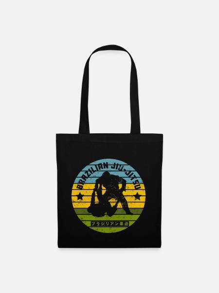 Brazilian Jiu-Jitsu Vintage - Stoffbeutel - Schwarz