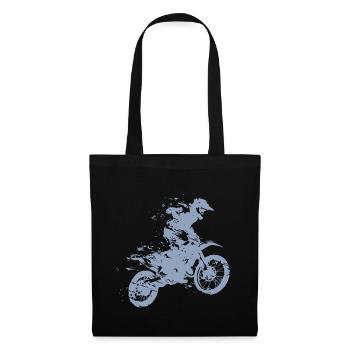 MOTOCROSS - Sac en tissu - noir - Devant