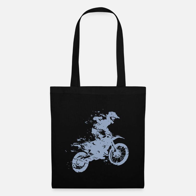 MOTOCROSS - Stoffbeutel - Schwarz
