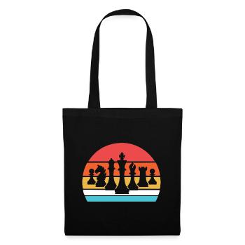 King chess - Tote Bag - black - Front