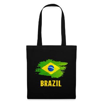 Brésil - Sac en tissu - noir - Devant