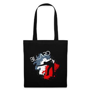 billard - Stoffbeutel - Schwarz - Vorne