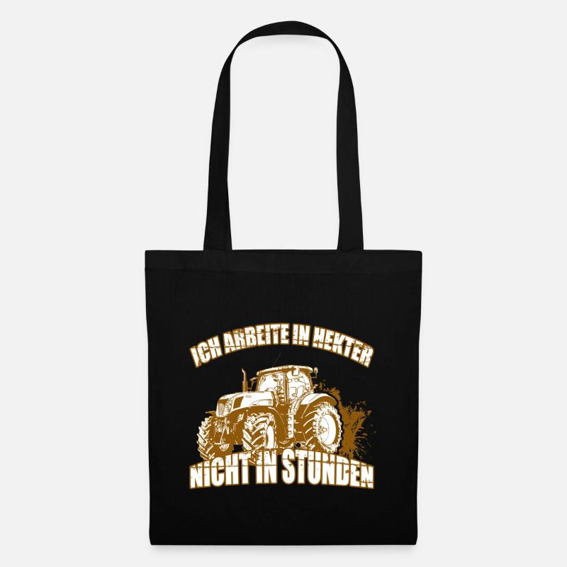 tractor - Tote Bag - black