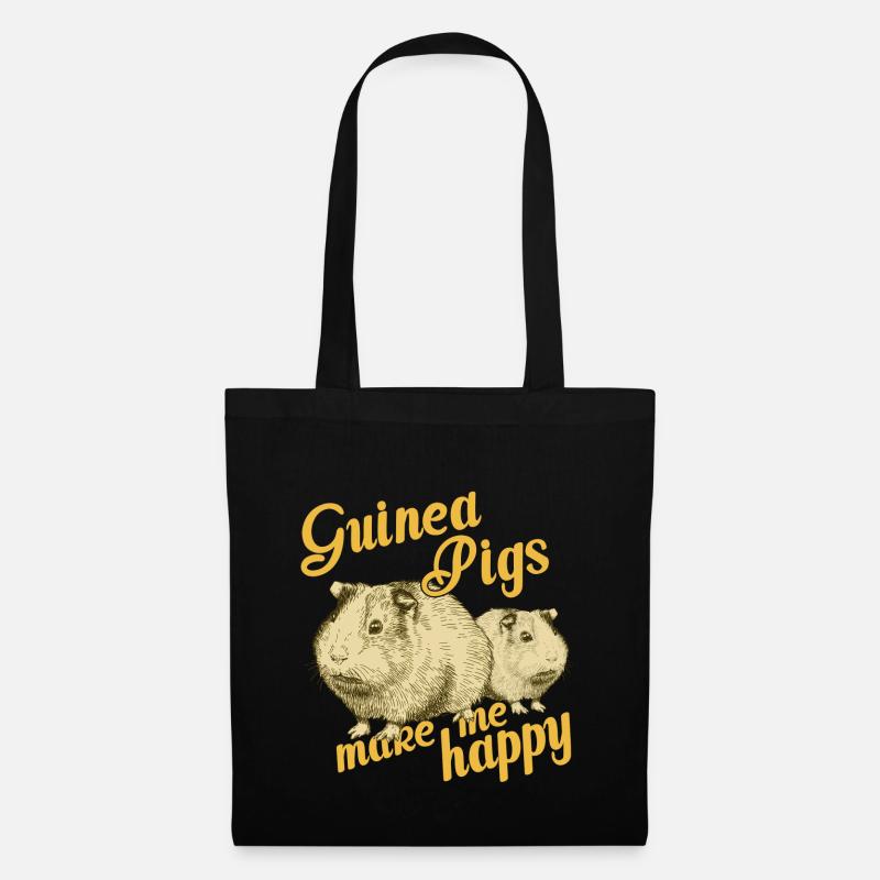 Guinea pig - Tote Bag - black
