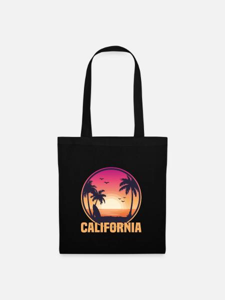 Californie - Sac en tissu - noir