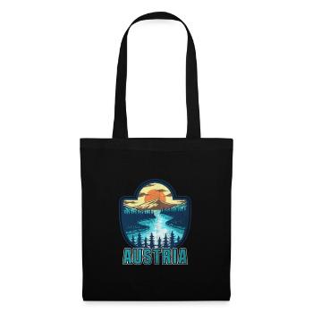 L'Autriche - Sac en tissu - noir - Devant
