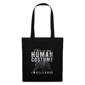 bear - Tote Bag - black - Front