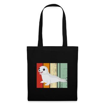 seal - Tote Bag - black - Front